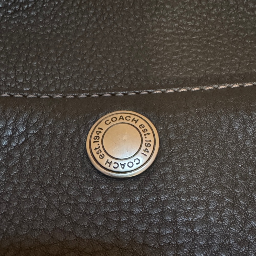 Coach Black and Brown Shoulder Bag - Picture 2 of 5